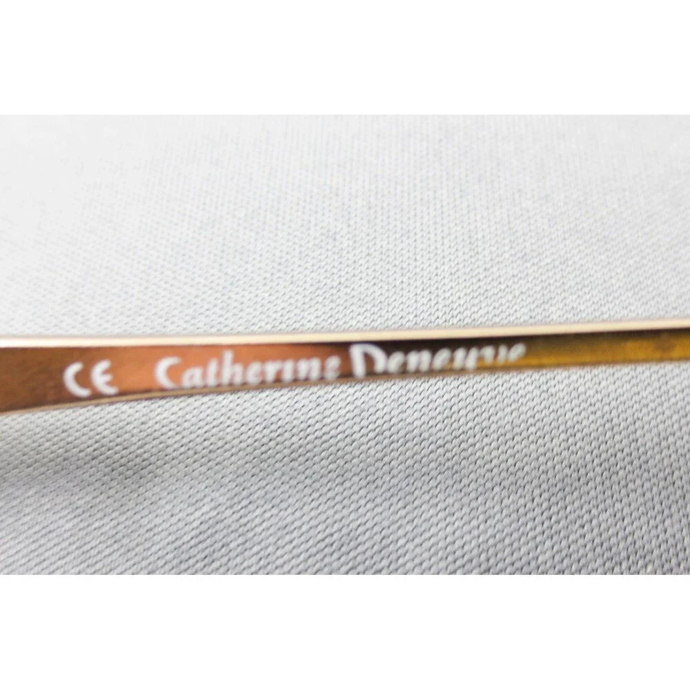 Catherine Deneuve CD-309 SBRN Satin Brown Oval Eyeglass Frames 54-16-135